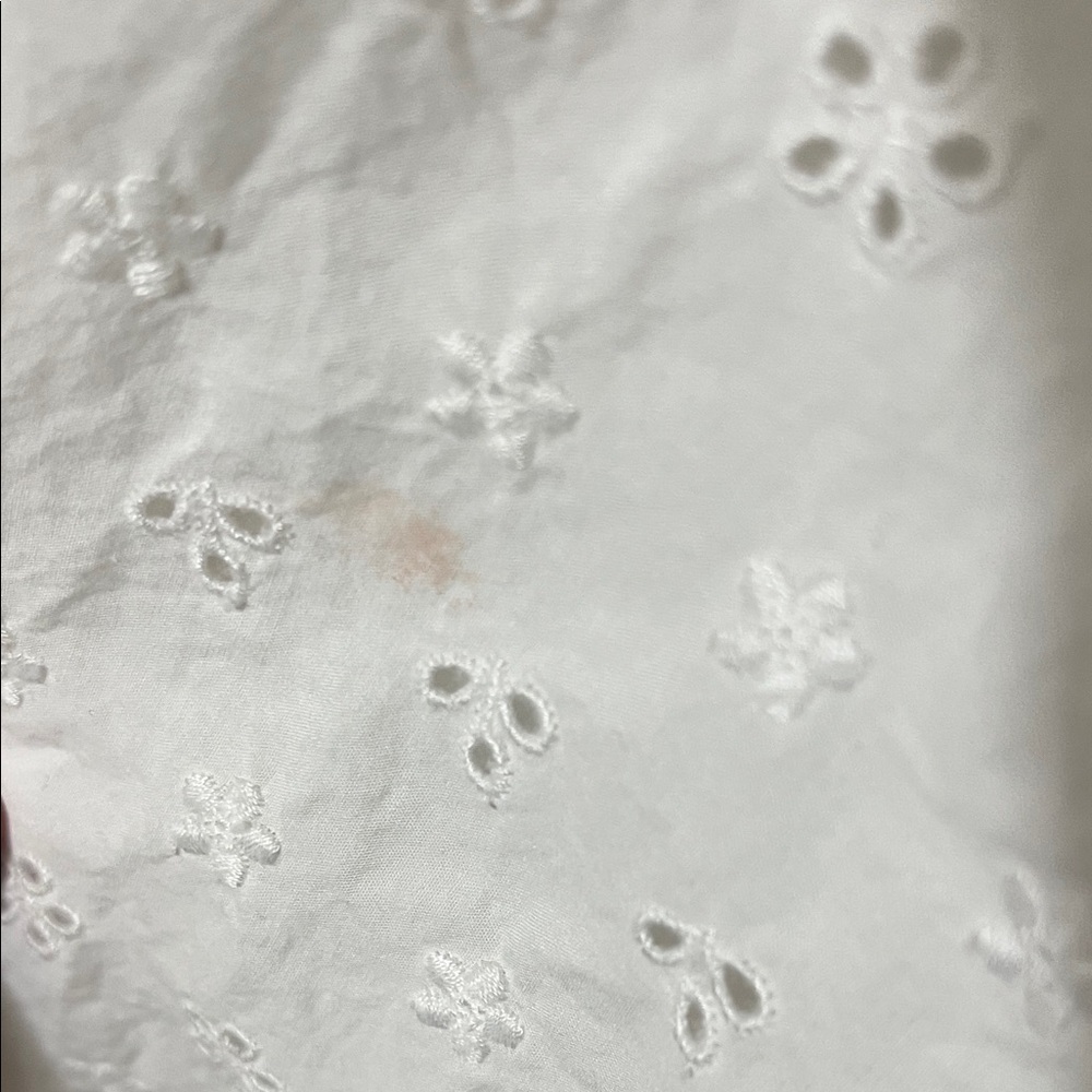 GAP White Textured Midi Dress - Picture 4 of 6